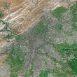 A 2006 satellite image of Damascus, Syria. Machine learning applied to such imagery is used in disaster relief an raises many ethical questions. 