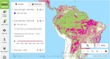 Screenshot of the Global Forest Watch application.