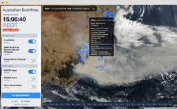 Disaster Recover User Interface screenshot